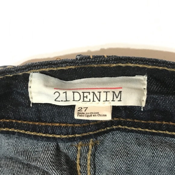 2.1 DENIM | NWOT - Distressed Shorts -- 27 - Picture 3 of 6